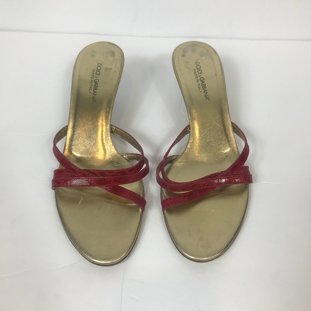 Dolce and Gabbana Heel Sandals